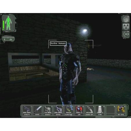 اسکرین شات(تصویر گیم پلی) بازی Deus Ex The Conspiracy برای PS2