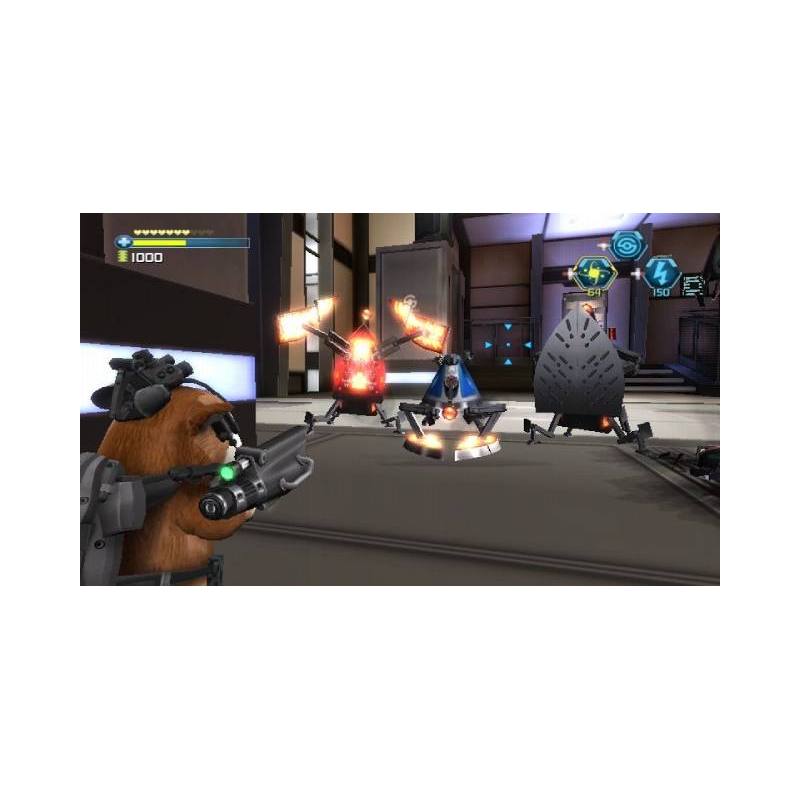 اسکرین شات(تصویر گیم پلی) بازی Disnep G-Force برای PS2