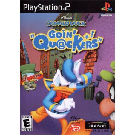 کاور بازی Donald Duck Goin' Quackers برای PS2