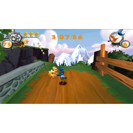اسکرین شات(تصویر گیم پلی) بازی Donald Duck Goin' Quackers برای PS2