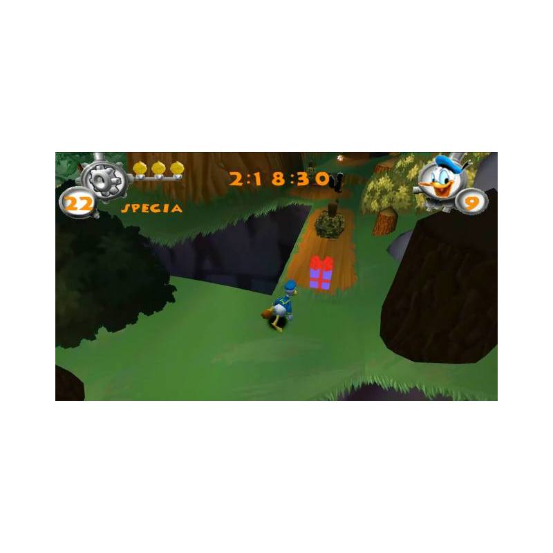 اسکرین شات(تصویر گیم پلی) بازی Donald Duck Goin' Quackers برای PS2