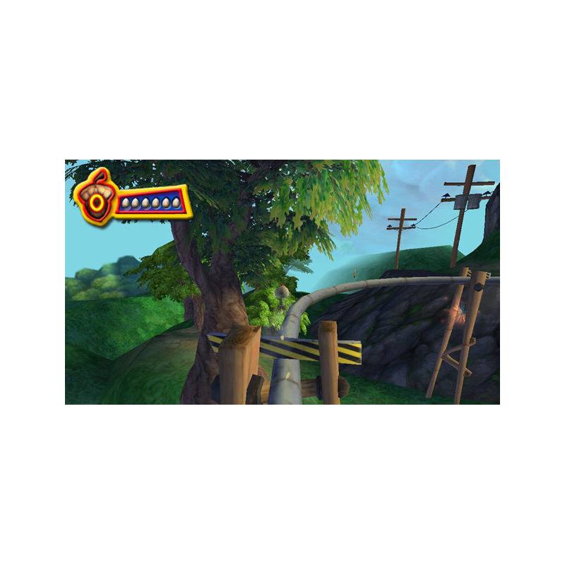 اسکرین شات(تصویر گیم پلی) بازی Disney's Chicken Little برای PS2