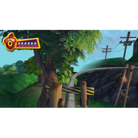 اسکرین شات(تصویر گیم پلی) بازی Disney's Chicken Little برای PS2