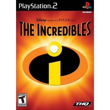 کاور بازی Disney Pixar The Incredibles برای PS2