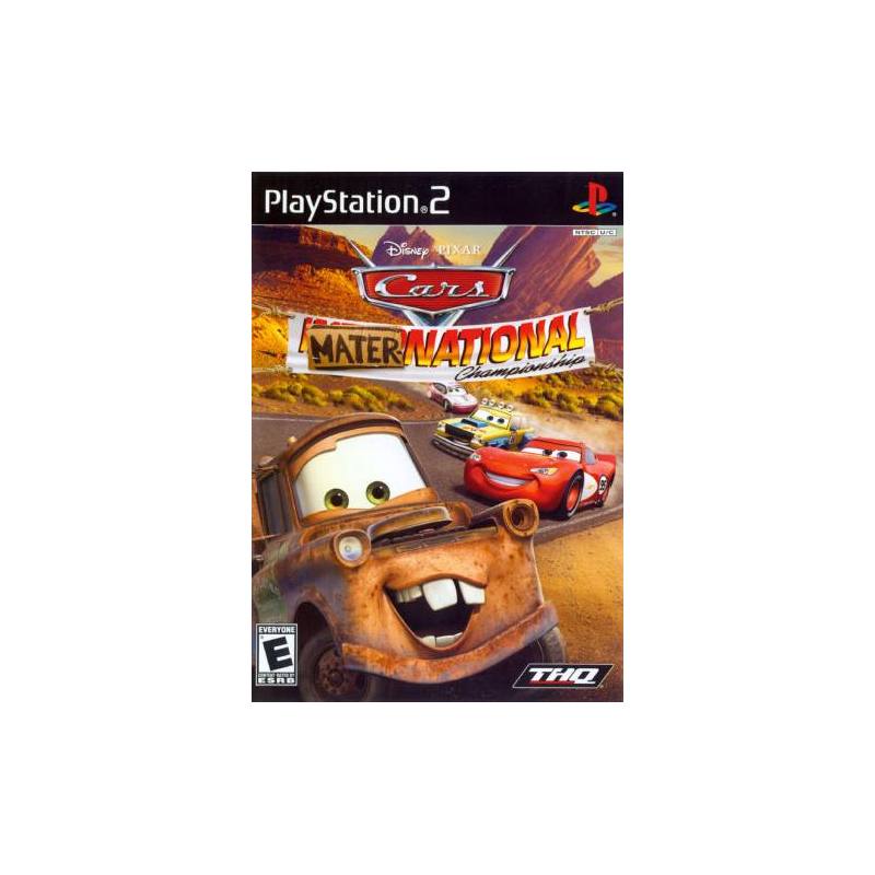 کاور بازی Disney Pixar Cars Mater-National Championship برای PS2