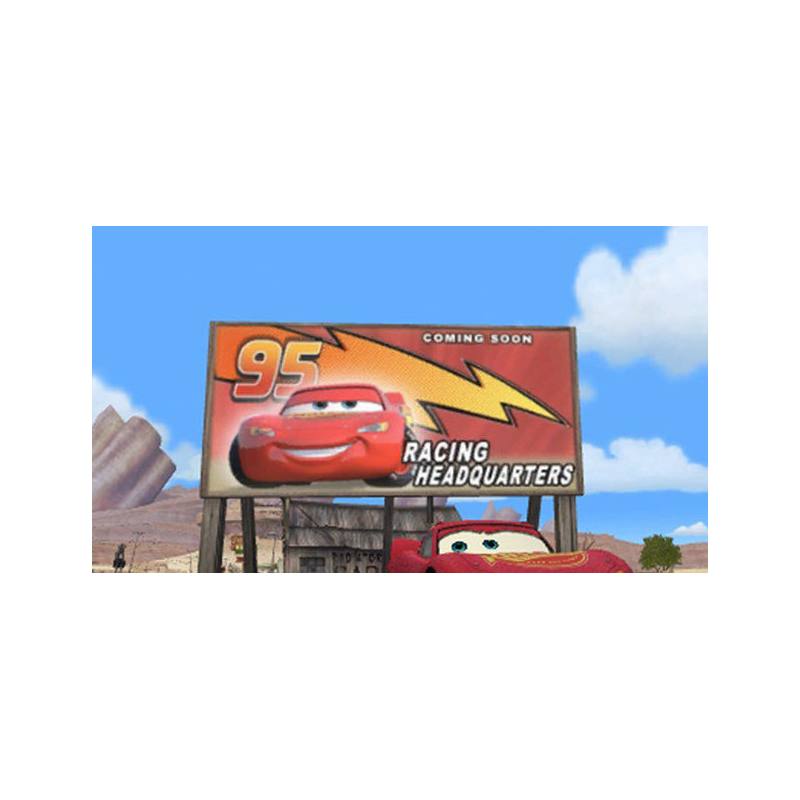 اسکرین شات(تصویر گیم پلی) بازی Disney Pixar Cars Mater-National Championship برای PS2