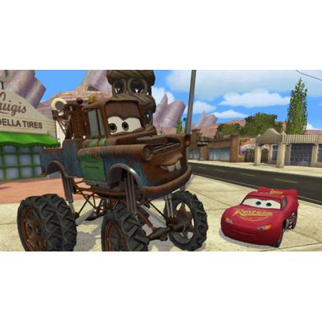 اسکرین شات(تصویر گیم پلی) بازی Disney Pixar Cars Mater-National Championship برای PS2