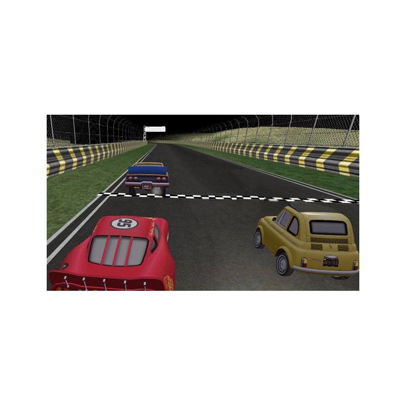 اسکرین شات(تصویر گیم پلی) بازی Disney Pixar Cars Mater-National Championship برای PS2