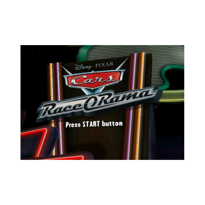 اسکرین شات(تصویر گیم پلی) بازی Disney•Pixar Cars Race-O-Rama برای PS2
