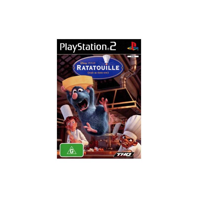 کاور بازی Ratatouille برای PS2