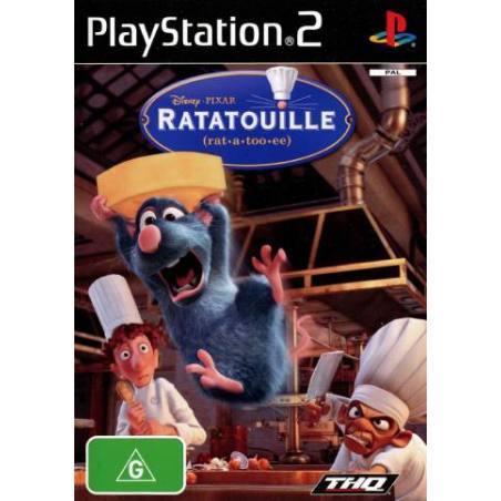 کاور بازی Ratatouille برای PS2