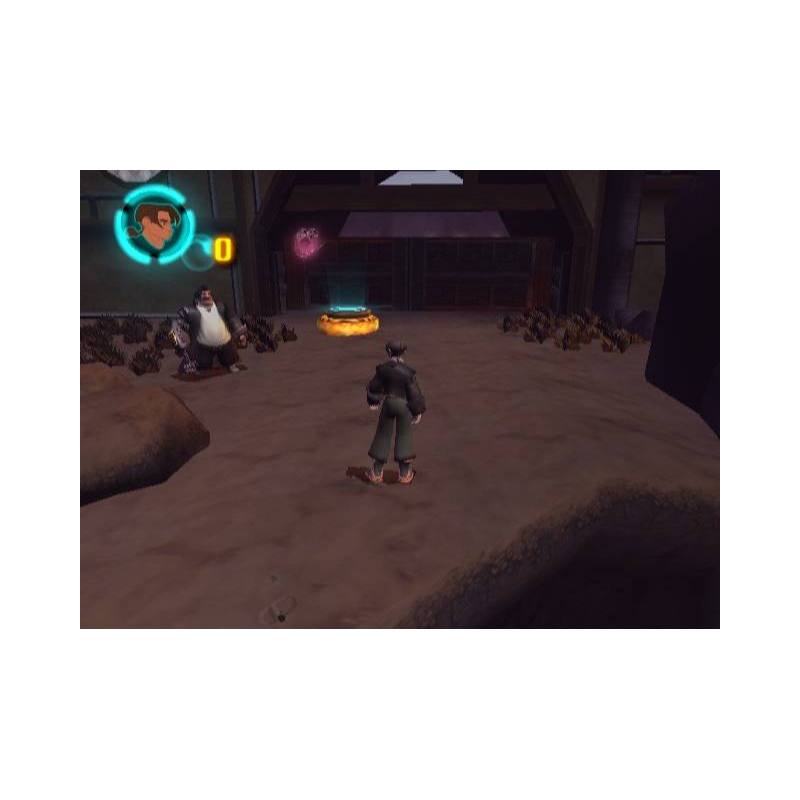 اسکرین شات(تصویر گیم پلی)  بازی Disney's Treasure Planet برای PS2