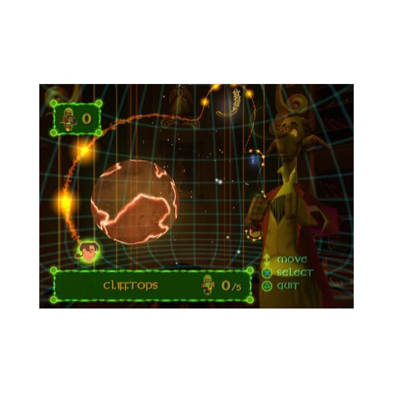 اسکرین شات(تصویر گیم پلی)  بازی Disney's Treasure Planet برای PS2