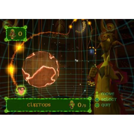 اسکرین شات(تصویر گیم پلی)  بازی Disney's Treasure Planet برای PS2