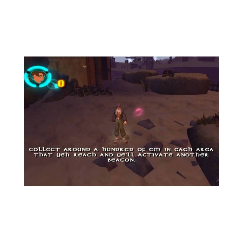 اسکرین شات(تصویر گیم پلی)  بازی Disney's Treasure Planet برای PS2