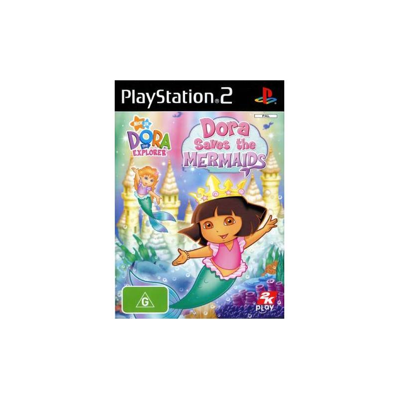 کاور بازی Dora the Explorer Dora Saves the Mermaids برای PS2
