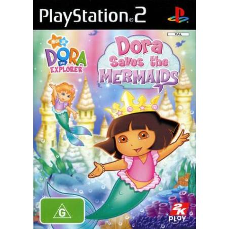 کاور بازی Dora the Explorer Dora Saves the Mermaids برای PS2