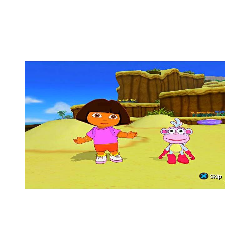 اسکرین شات(تصویر گیم پلی) بازی Dora the Explorer Dora Saves the Mermaids برای PS2
