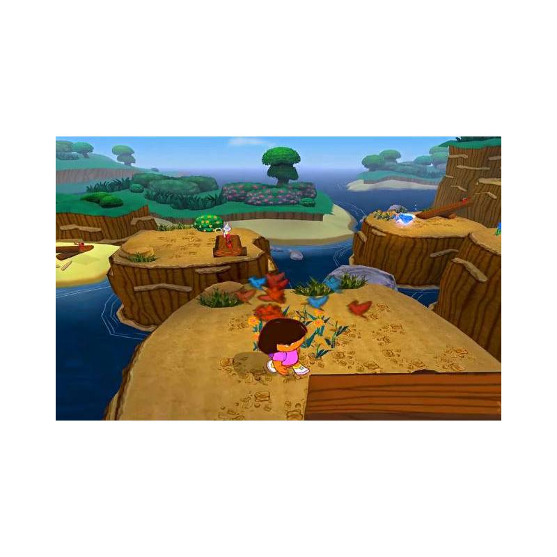 اسکرین شات(تصویر گیم پلی) بازی Dora the Explorer Dora Saves the Mermaids برای PS2