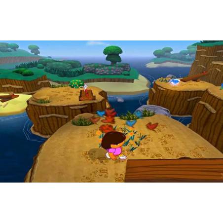 اسکرین شات(تصویر گیم پلی) بازی Dora the Explorer Dora Saves the Mermaids برای PS2
