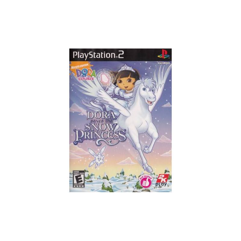 کاور بازی Dora the Explorer Dora Saves the Snow Princess برای PS2