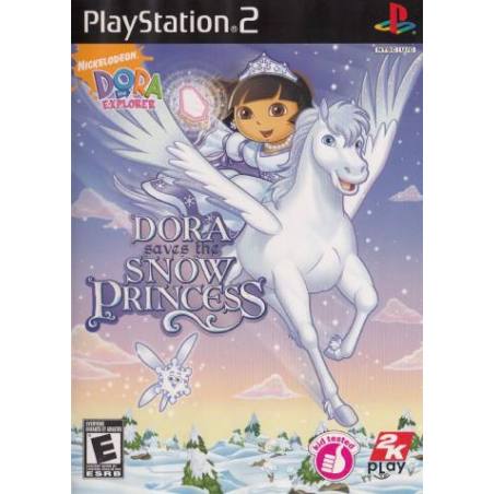 کاور بازی Dora the Explorer Dora Saves the Snow Princess برای PS2
