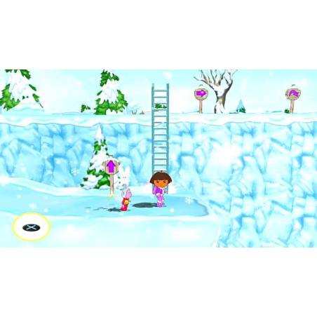 اسکرین شات(تصویر گیم پلی) بازی Dora the Explorer Dora Saves the Snow Princess برای PS2