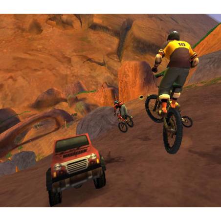 اسکرین شات(تصویر گیم پلی) بازی Downhill Domination برای PS2