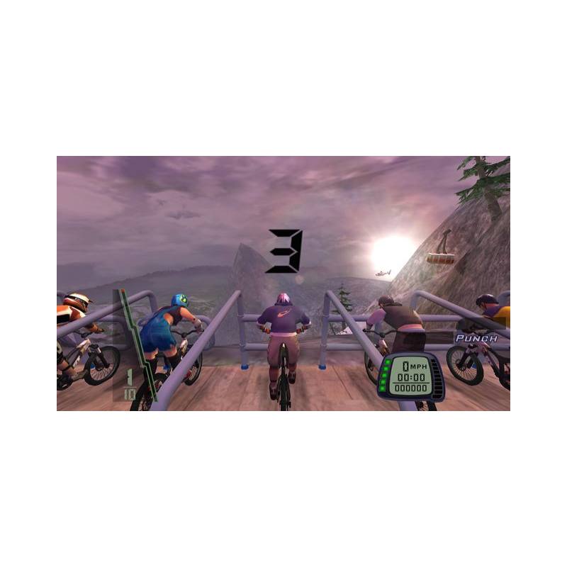 اسکرین شات(تصویر گیم پلی) بازی Downhill Domination برای PS2