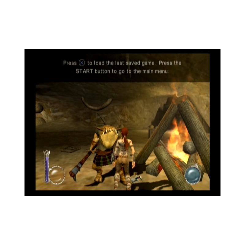 اسکرین شات(تصویر گیم پلی) بازی Drakan The Ancients' Gates برای PS2