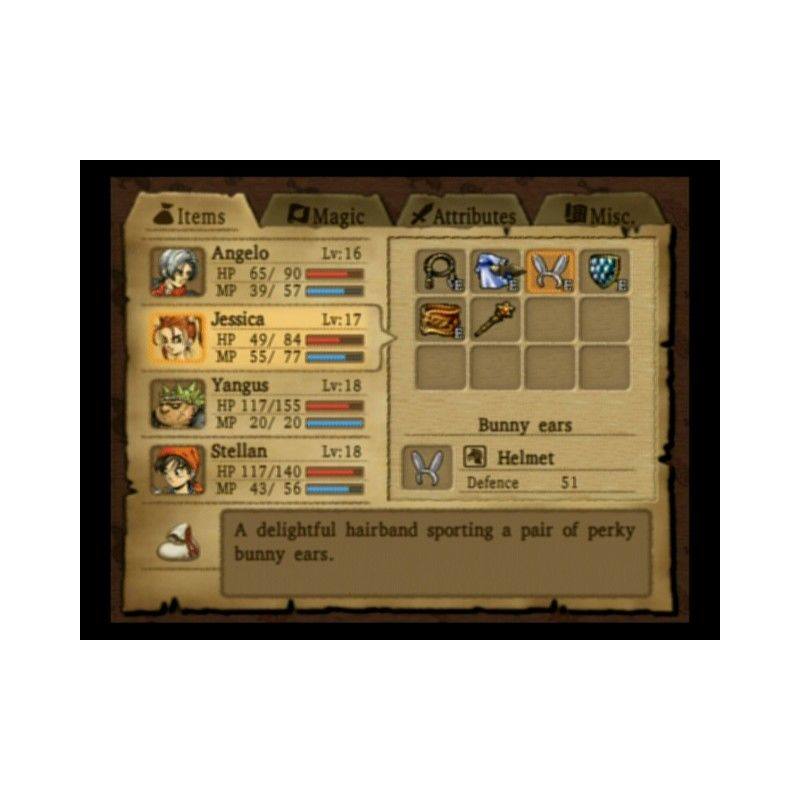 اسکرین شات(تصویر گیم پلی) بازی Dragon Quest VIII Journey of the Cursed King برای PS2