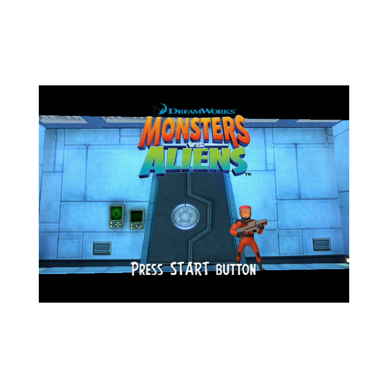 اسکرین شات (تصویر گیم پلی) بازی Monsters vs. Aliens برای PS2