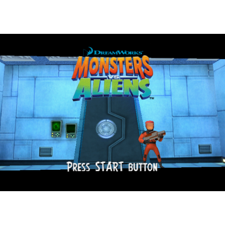 اسکرین شات (تصویر گیم پلی) بازی Monsters vs. Aliens برای PS2