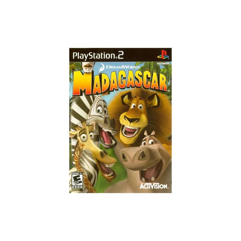 کاور بازی Madagascar برای PS2