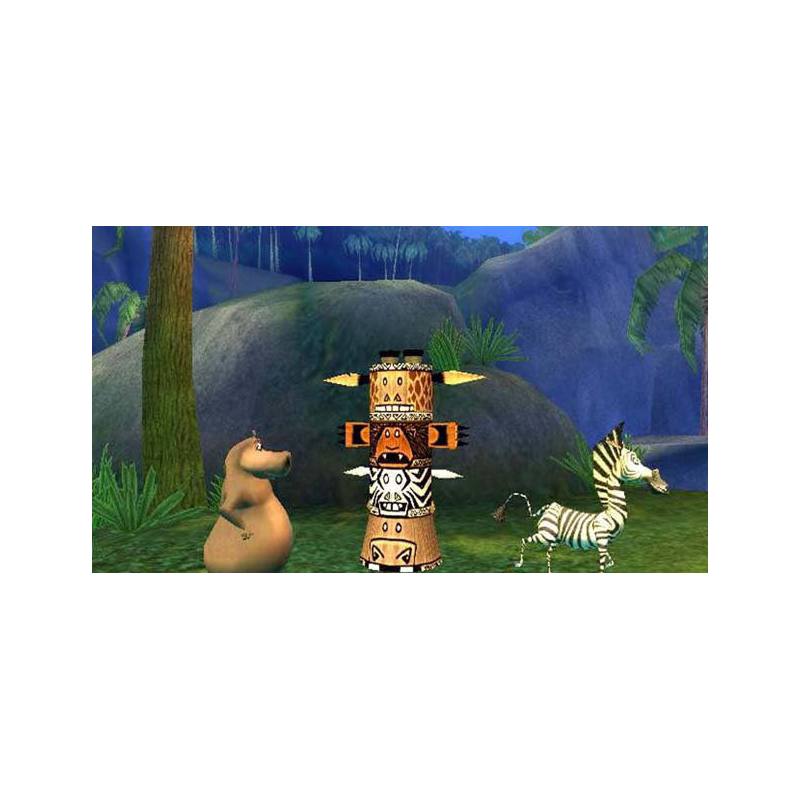 اسکرین شات(تصویر گیم پلی) بازی Madagascar برای PS2