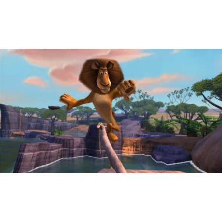 اسکرین شات(تصویر گیم پلی)  بازی Madagascar Escape 2 Africa برای PS2