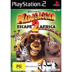 کاور بازی Madagascar Escape 2 Africa برای PS2