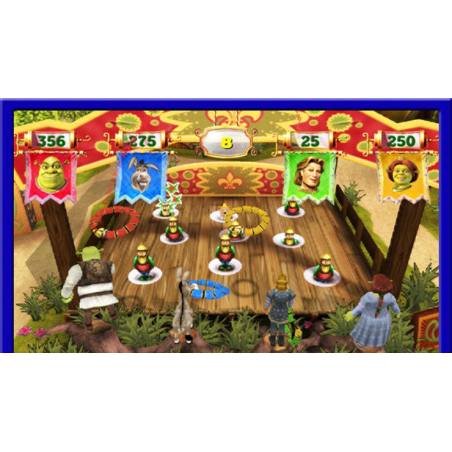 اسکرین شات(تصویر گیم پلی)  بازی Shrek's Carnival Craze Party Games برای PS2