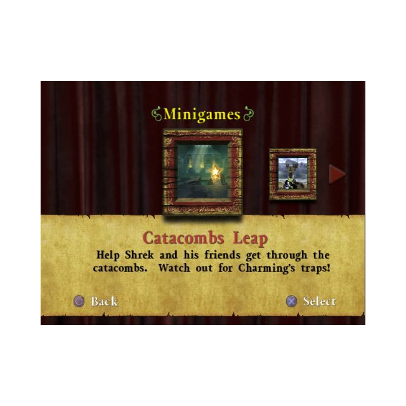 اسکرین شات(تصویر گیم پلی) بازی Shrek the Third برای PS2