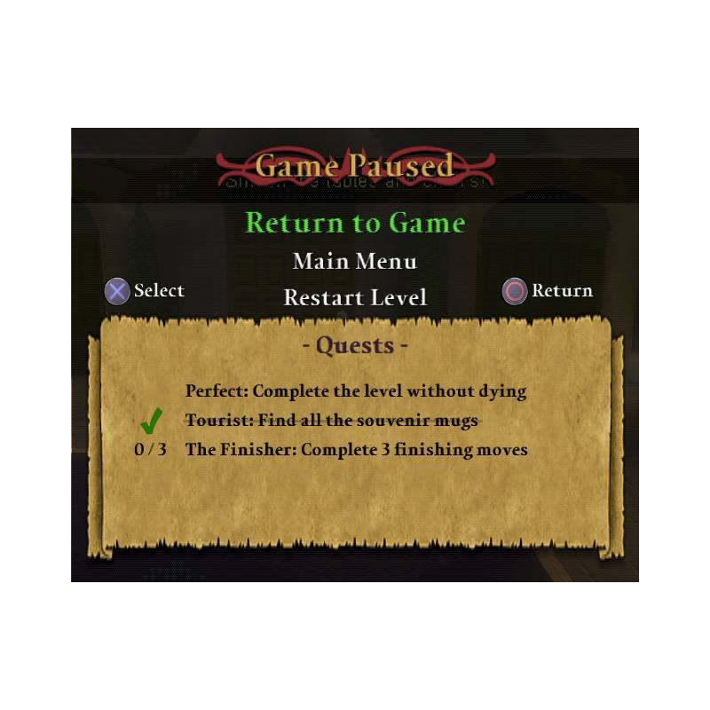 اسکرین شات(تصویر گیم پلی) بازی Shrek the Third برای PS2