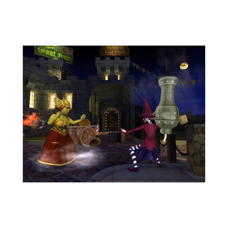 اسکرین شات(تصویر گیم پلی) بازی Shrek SuperSlam برای PS2