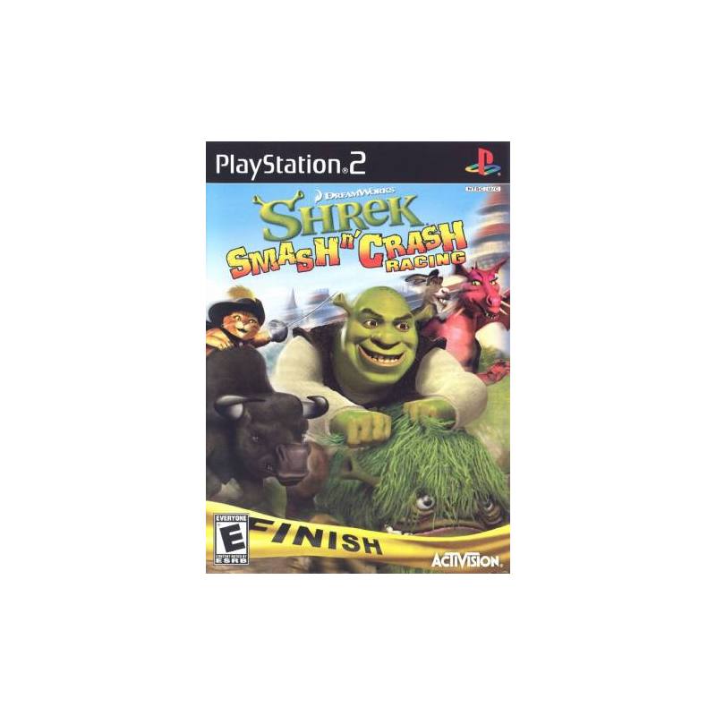 کاور بازی Shrek Smash N' Crash Racing برای PS2