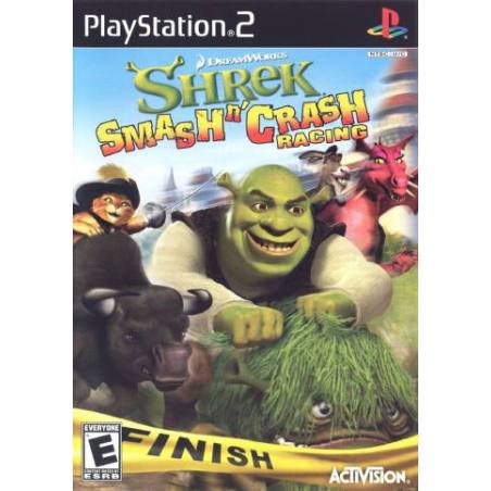 کاور بازی Shrek Smash N' Crash Racing برای PS2