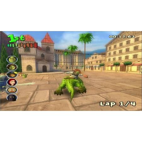 اسکرین شات(تصویر گیم پلی) بازی Shrek Smash N' Crash Racing برای PS2