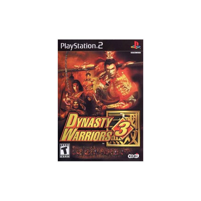 کاور بازی Dynasty Warriors 3 برای PS2