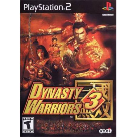 کاور بازی Dynasty Warriors 3 برای PS2
