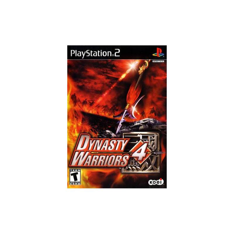 کاور بازی Dynasty Warriors 4 برای PS2