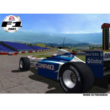 اسکرین شات(تصویر گیم پلی) بازی F1 2001 برای PS2