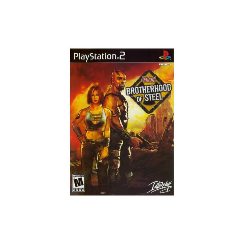 کاور بازی Fallout Brotherhood of Steel برای PS2