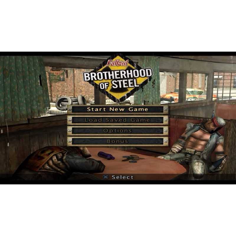 اسکرین شات(تصویر گیم پلی)  بازی Fallout Brotherhood of Steel برای PS2